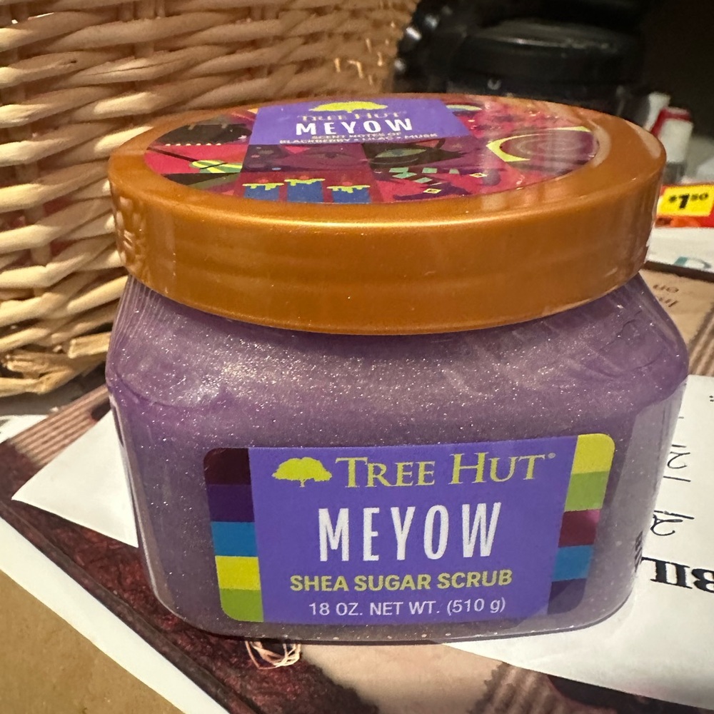 Tree Hut Meyow Shea Sugar Scrub - Purple
